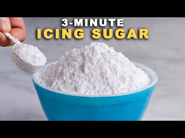 How to Make Icing Sugar in 3 Minutes