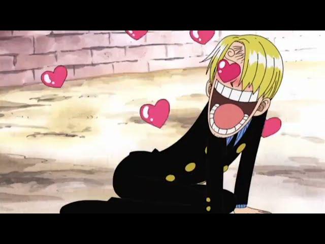 Sanji lutando com inimigo que se transforma na Nami