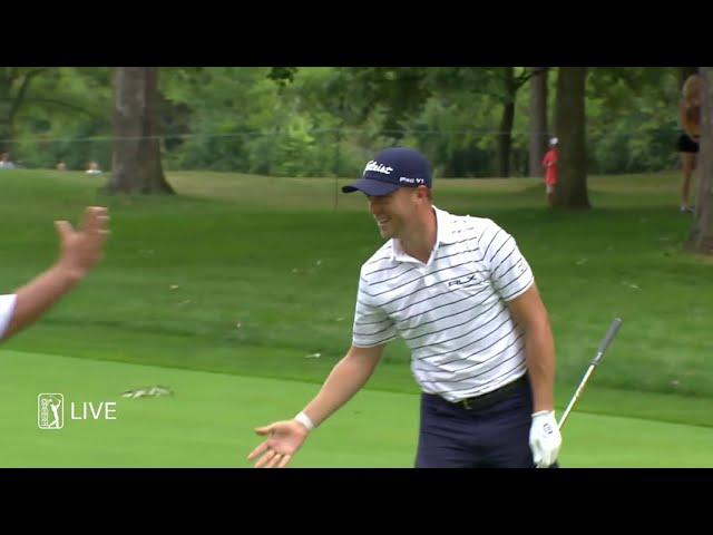 Justin Thomas dismantling golf courses for 8 minutes and 58 seconds...