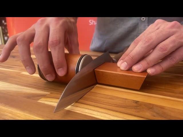 How to use the Tumbler Diamond Rolling Knife Sharpener