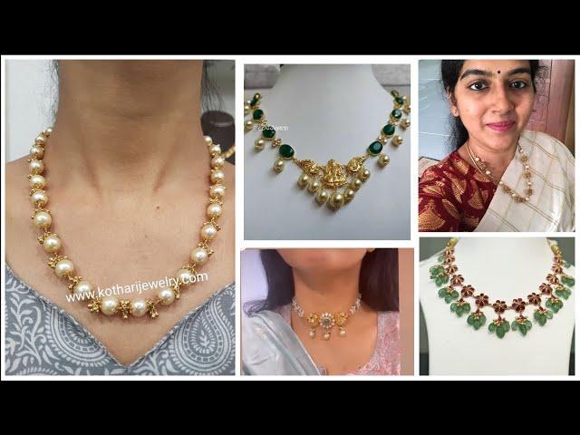 Light Weight Beads Necklace Designs || Latest Beads Necklace Designs 2023 || Beads Necklaces 2023