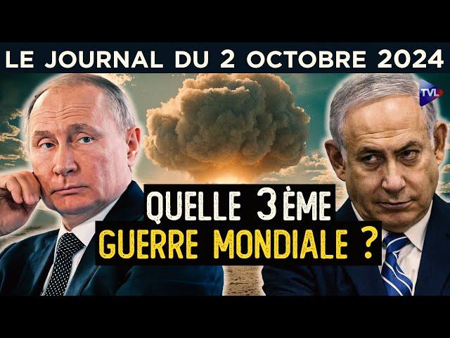 Israël - Iran : jusqu’à la guerre mondiale ? - JT du mercredi 2 octobre 2024