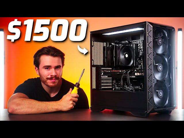 The BEST  $1500 1440p Gaming PC!Build Guide 2024