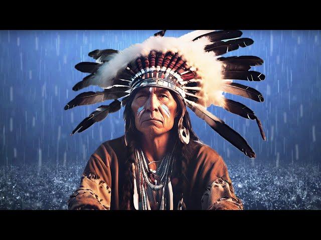 Native American Flute Music & Rain Sounds | Deep Relaxation & Meditation Music