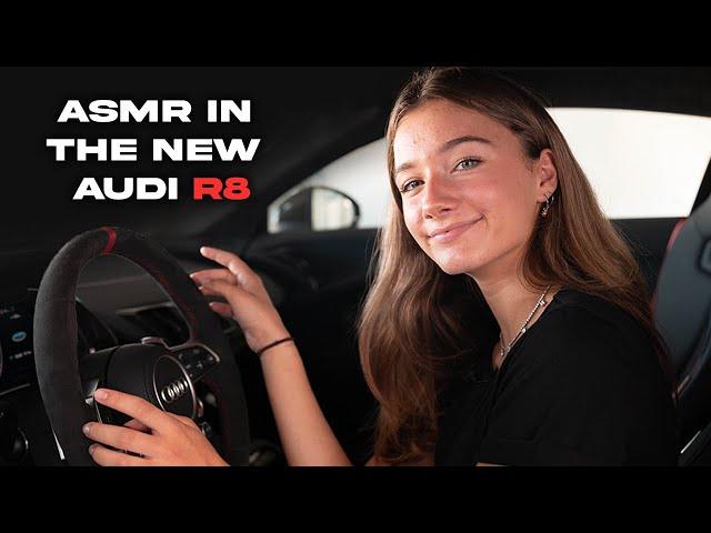 ASMR IN THE NEW AUDI R8! #AUDI #AUDIR8 #FUTUREISANATTITUDE #AUDIASMR8 #ASMR