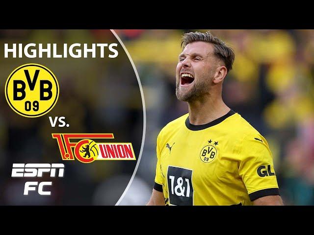 Borussia Dortmund vs. Union Berlin | Bundesliga highlights | ESPN FC