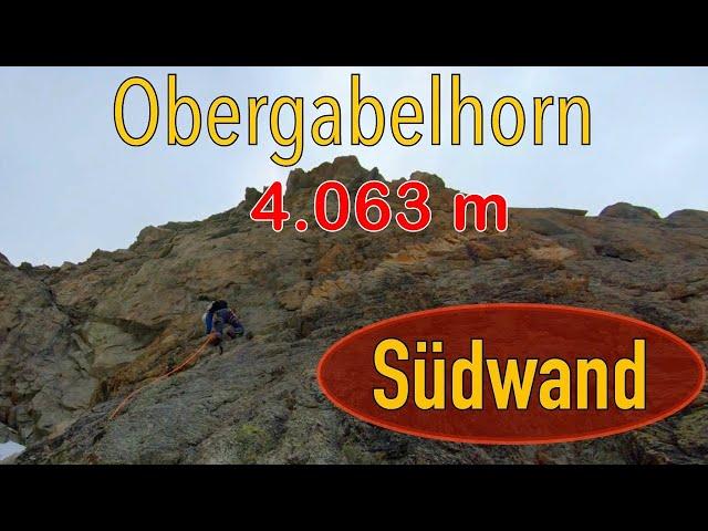 Die beste Felswand an einem Walliser 4000er!