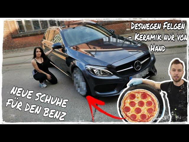 Mercedes C-Klasse S205 [W205] auf 20 Zoll Felgen // Yido Performance// Felgen-Keramik-Beschichtung