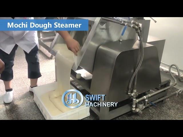 Commercial Automatic Mochi Dough Steaming Making Machine