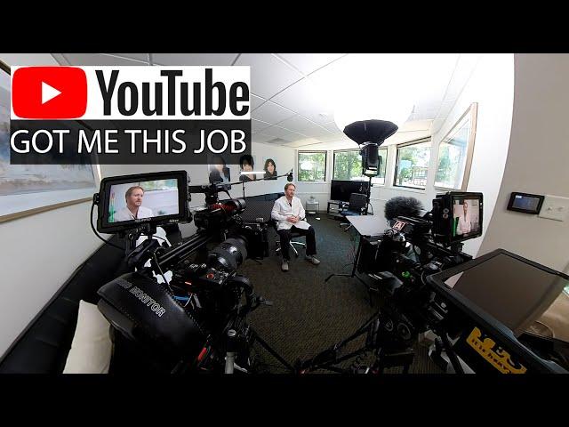 YouTube Got Me This Job! Freelancing Video Production | BTS Vlog