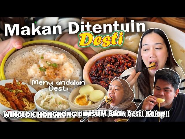 MAKAN DITENTUIN DESTI!! DIAJAK KE RESTORAN YANG BISA BIKIN DESTI KALAP!