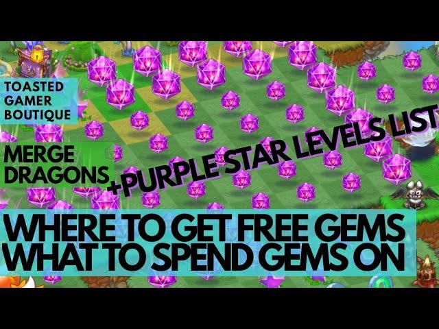 Merge Dragons How To Get FREE GEMS & What To Spend Gems On 