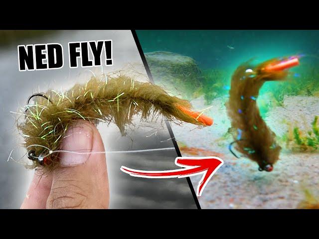 Tying a NED FLY for Perch/Bass  (with Floating Tip)