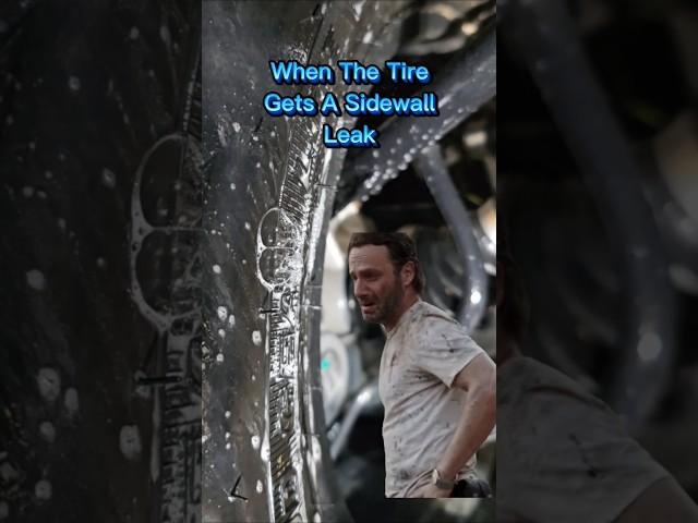 ATV Tire Sidewall Leak
