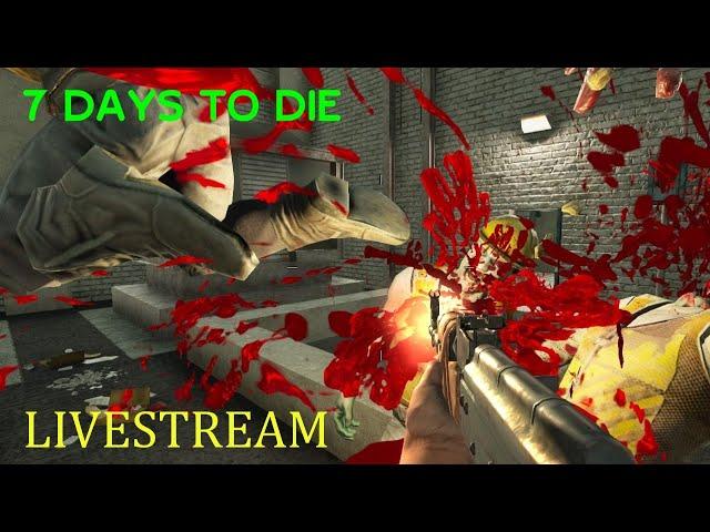 7 Days To Die - Experimental V1.1 - Day 56 Horde Night Defo