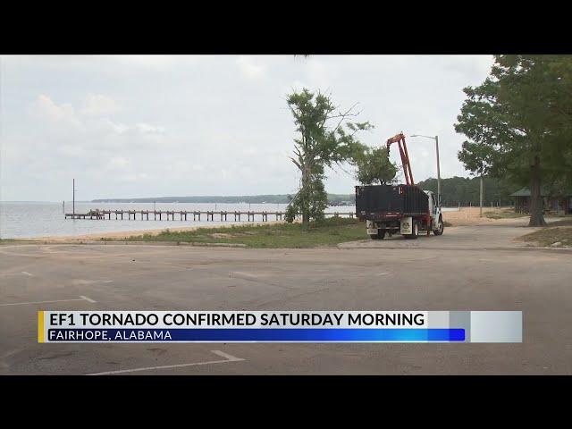 NWS: EF1 tornado damages parts of Fairhope Saturday