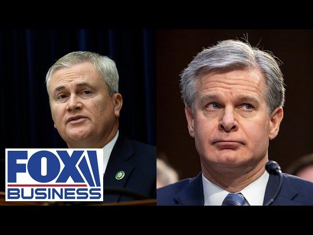 Rep. Comer threatens to hold FBI's Christopher Wray in contempt of Congress