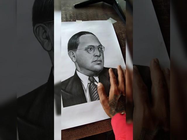 Short.53 Dr. BR Ambedkar jayanti drawing | Part 2 | Shubham art | #shorts #youtubeshorts#drawing