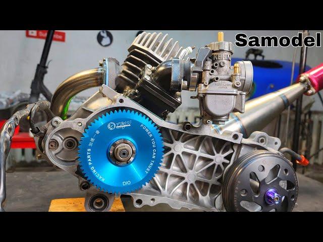 Honda Dio TWH Racing 120cc Engine Assembly