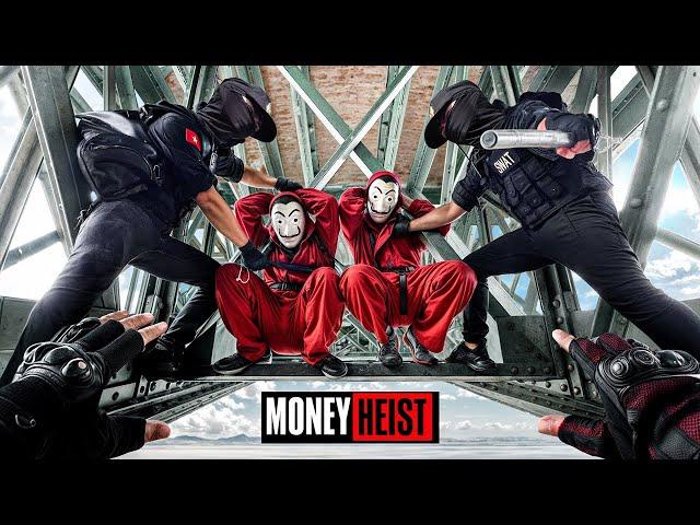 PARKOUR VS MONEY HEIST! 6 | BAD GUYS: No ESCAPE, POLICE chase is closing (BELLA CIAO REMIX) Epic POV