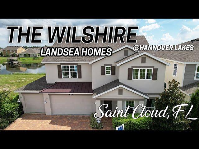 Saint Cloud, FL | Landsea Homes | Wilshire Floor Plan | 3,198 sqft | Hannover Lakes #MovingToFlorida