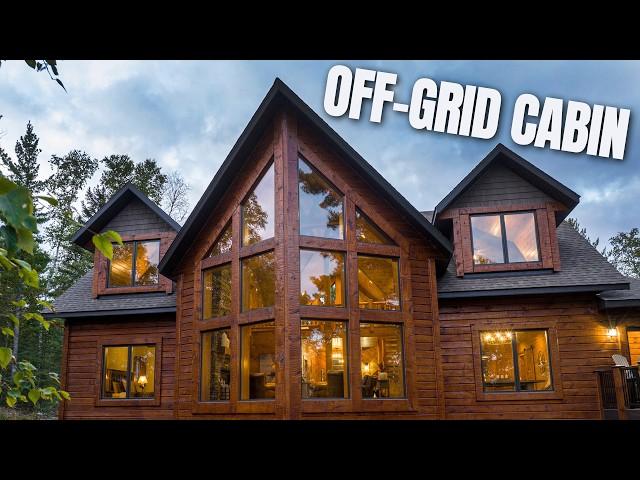 Off-Grid Cabin Tour | 4,000 Sq Ft Retreat in the Wilderness!