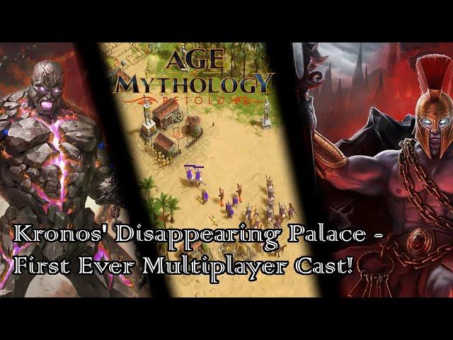 The Legend of the Disappearing Palace! (First Ever Multiplayer Cast in Age of Mythology!)