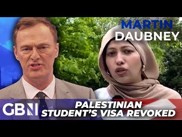 Martin Daubney in FIREY row with guest as Palestinian student's visa REVOKED after pro-Hamas comment