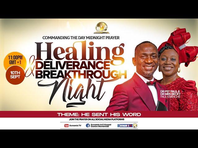 MID-NIGHT PRAYER COMMANDING THE DAY-HEALING AND DELIVERANCE BREAKTHROUGH NIGHT BOTSWANA. 10-09-2024