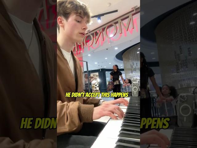 I saw pianist and decided joy him witb my violin and this happens 