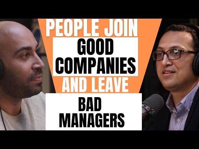 Before you join a company, ask about the manager - Adil El Bouty - Episode 7- Season 1