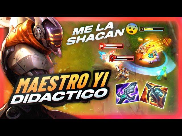  JUEGAN MI SHACO Y YO SACO MAESTRO YI | GAMEPLAY DIDÁCTICO JUNGLA MASTER YI