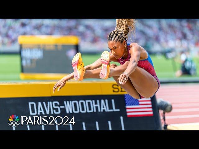 Tara Davis-Woodhall skies to first World Championship medal with long jump silver | NBC Sports