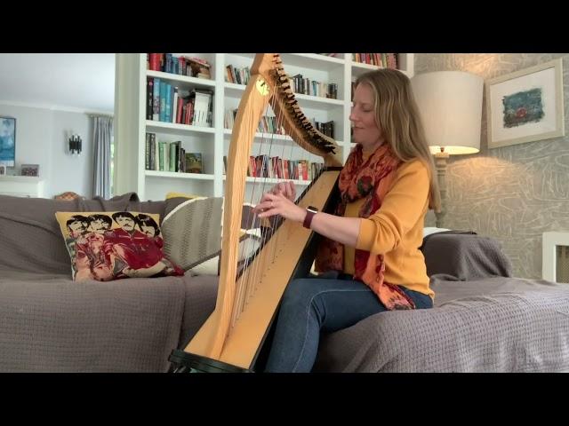 Yellow Submarine on 26 string lever harp played by Sarah Goss