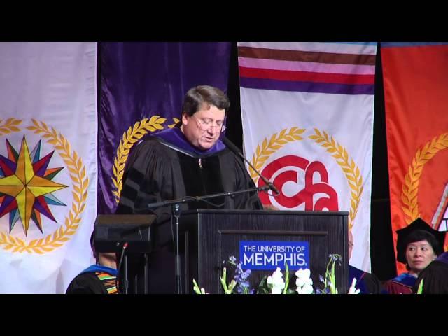 The University of Memphis Fall 2013 Commencement speaker Senator Mark Norris.