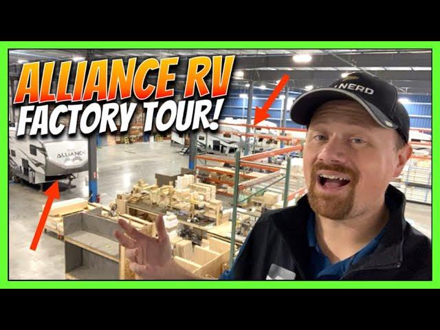 See How They're Made Differently!! Alliance RV Factory Tour