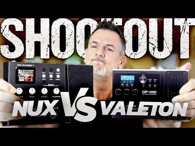 NUX MG300 vs VALETON GP-100 Shootout!