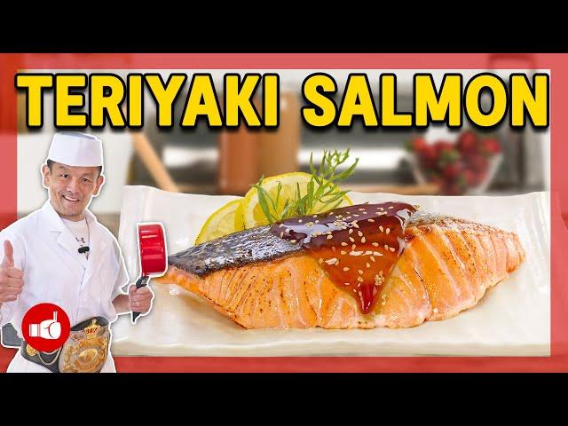 EASY Honey Garlic Teriyaki Salmon | Simple Japanese Recipe