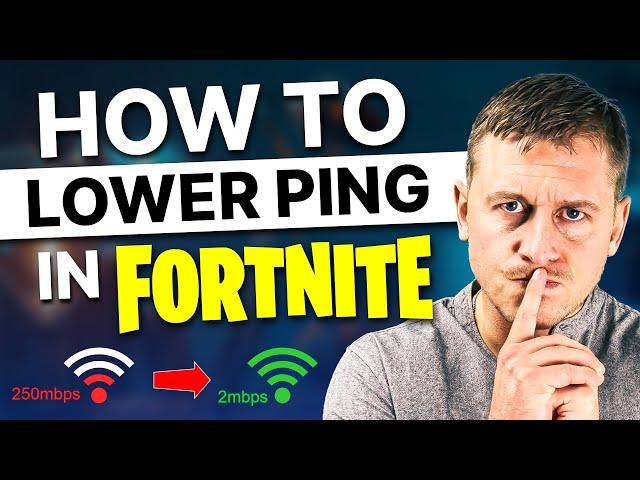 How To Fix High Ping in Fortnite (Reduce Your Ping)