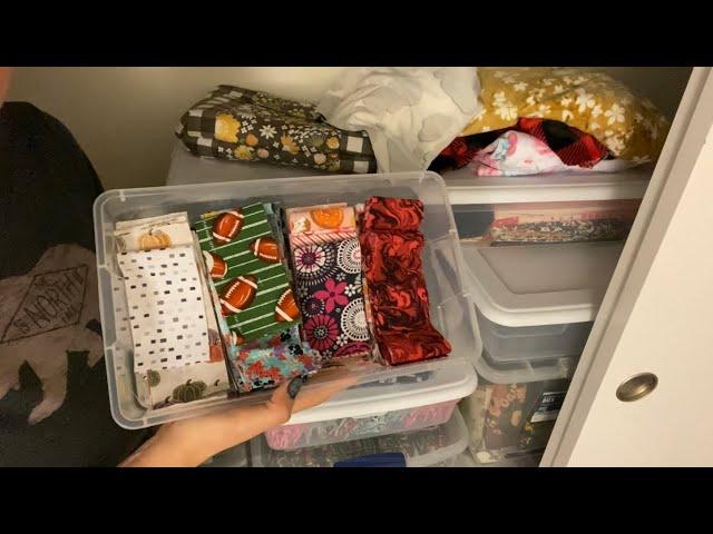 How to Organize Scrap Fabric, Fabric Scrap Organization, Fabric Scrap Storage, Fabric Storage Ideas