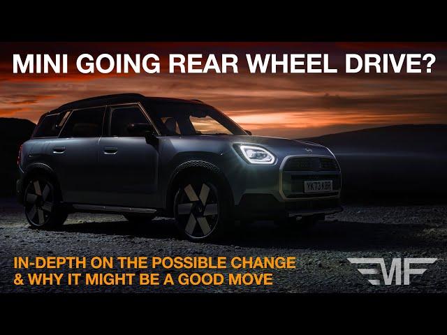 Future Electric MINIs Moving to Rear-Wheel Drive?