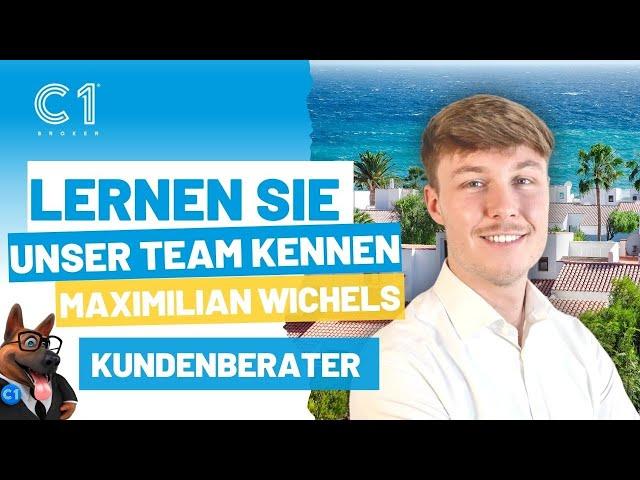 Maximilian Wichels  - Kundenberater auf Spanien Versicherungsmakler - C1 Broker Zurich Allianz