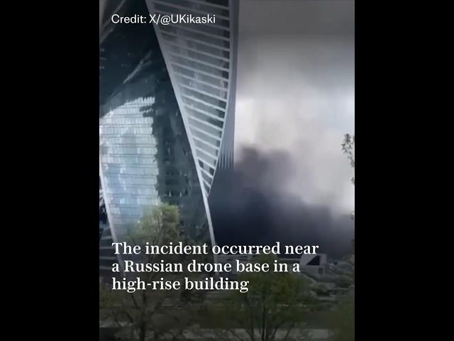 Moscow hit by triple explosions near drone brigade office