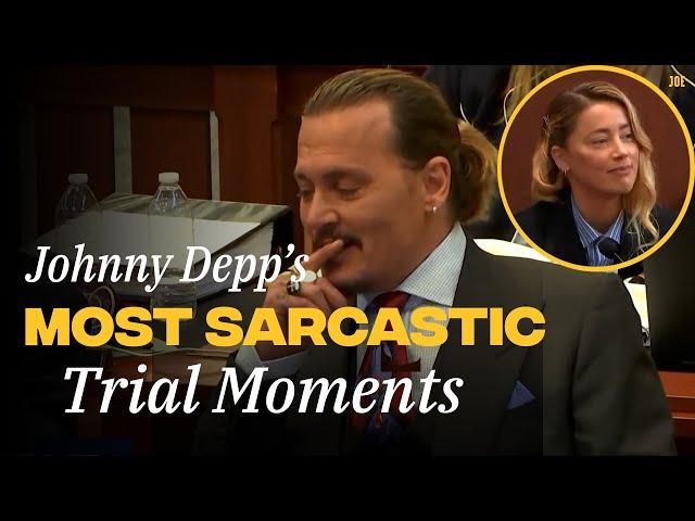 Johnny Depp's most sarcastic moments during Amber Heard trial