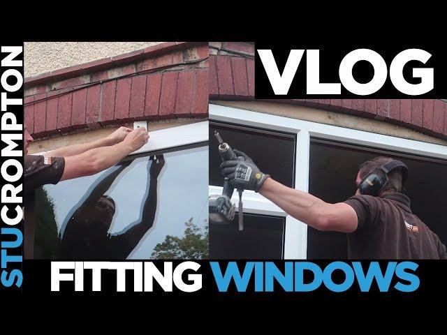 Hardest job EVER Fitting Windows and new tools Work Vlog