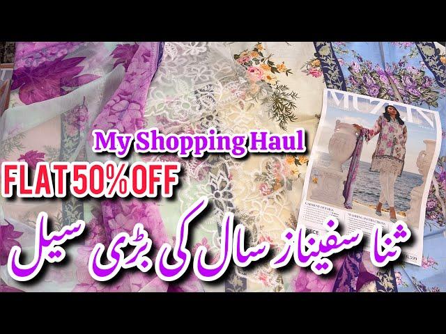 Sana Safinaz Flat 50% Off Shopping Haul 2024 ||Low Prices #sanasafinaz #sale