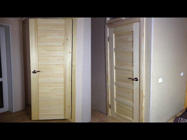  Wooden interior door | How to do it yourself