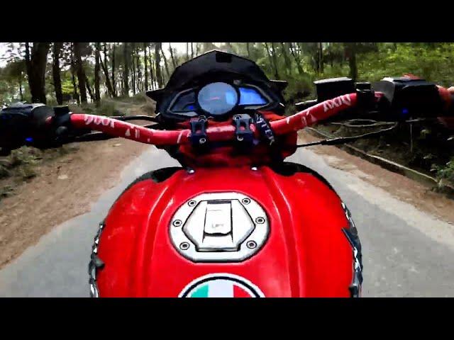 Modified NS 200 || exhaust without dB,killer || Roila vlogs || Beni, myagdi ||