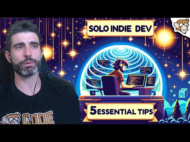 5 TIPS for SOLO Indie Game Developers (Focus, Motivation, Devlogs?)