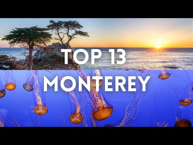 Monterey CA Top 13 Things To Do - 4K